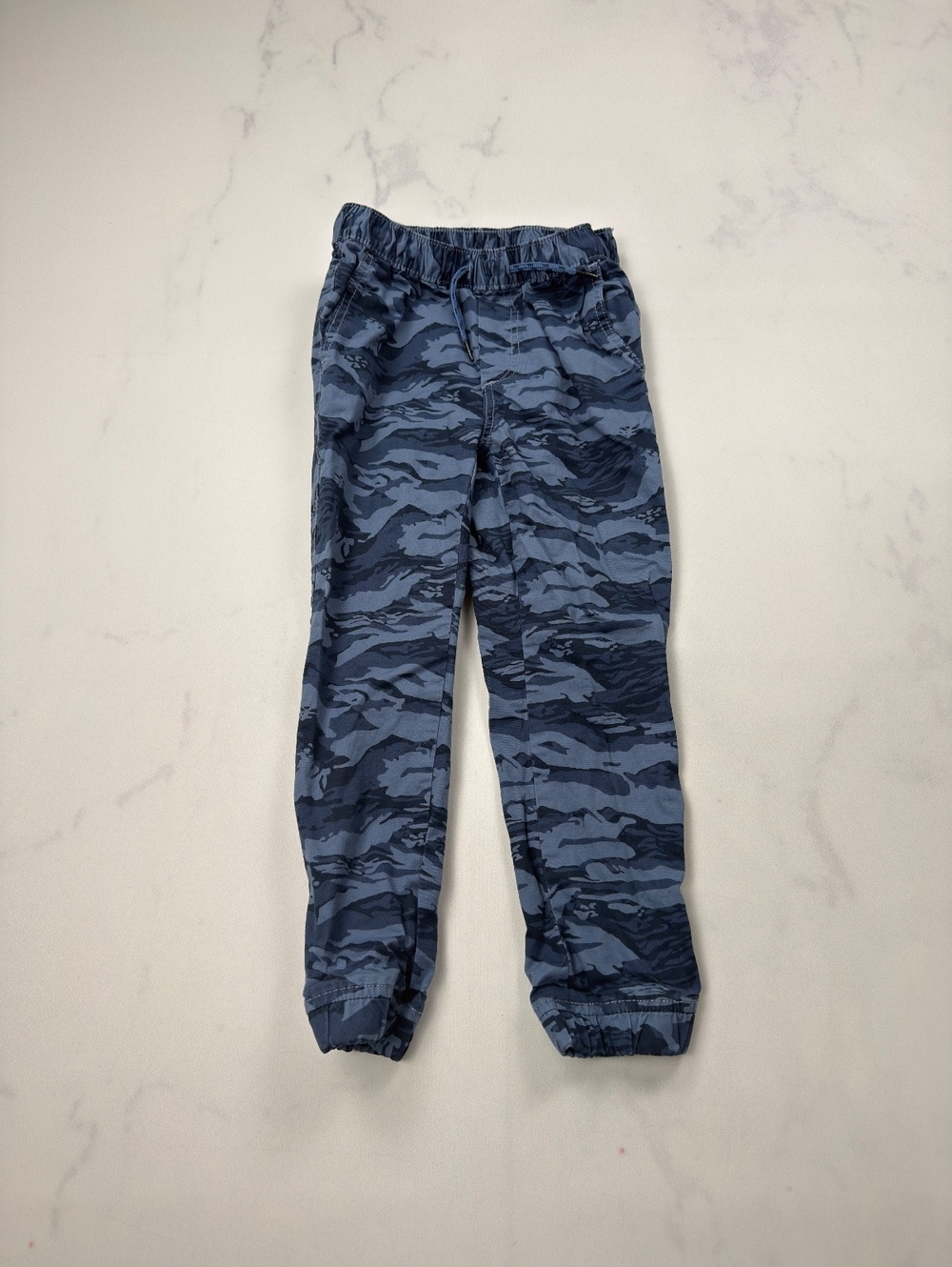 Gap Camouflage Joggers Blue 2000s Streetwear - Boys S